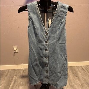 Abercrombie & Fitch Blue Denim Dress